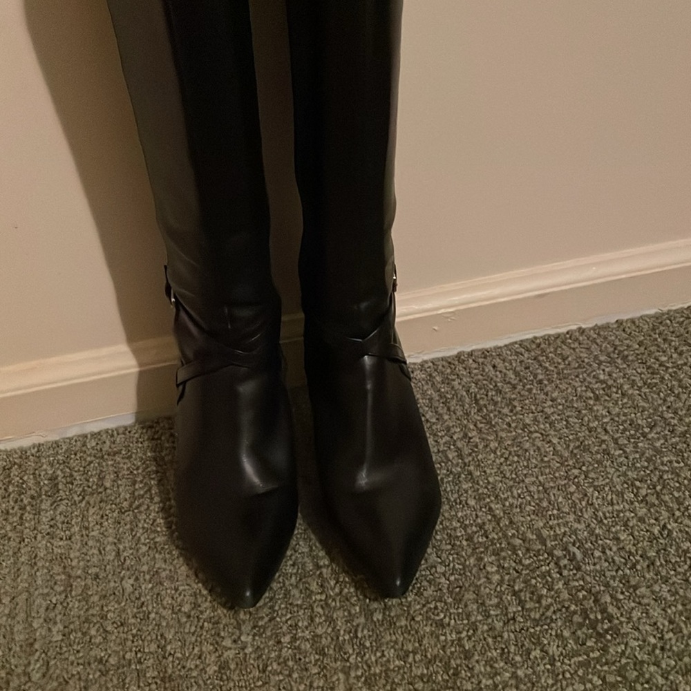 Nine West black boots - Picture 2 of 9